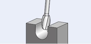 Борфреза твердосплавная каплевидная форма E (TRE) - карусель товара